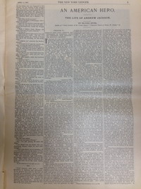 Газета New York Ledger page 3